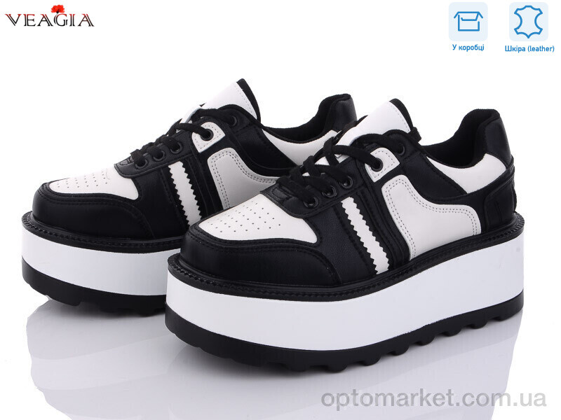 Купить Кросівки жіночі F905-1 Veagia чорний, фото 1