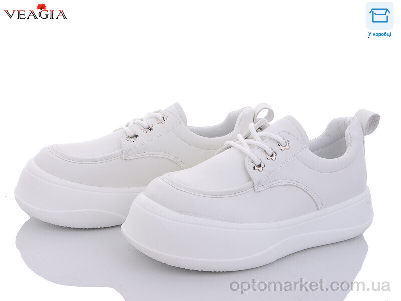 Купить Туфлі жіночі F906-2 Veagia білий, фото 1