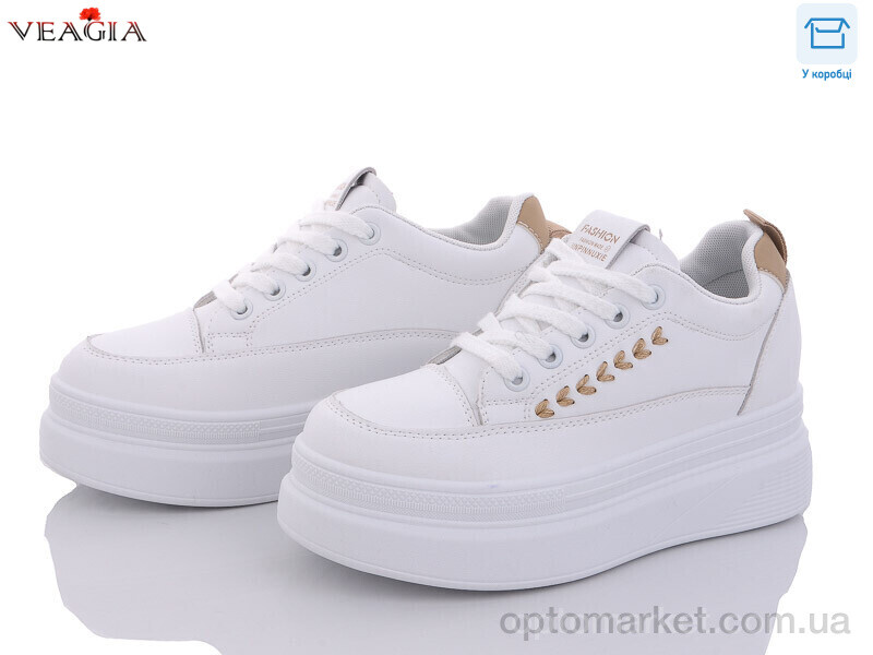 Купить Кросівки жіночі F911-2 Veagia білий, фото 1