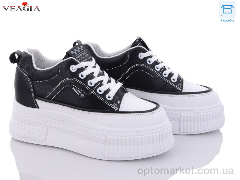 Купить Кросівки жіночі F913-1 Veagia чорний, фото 1