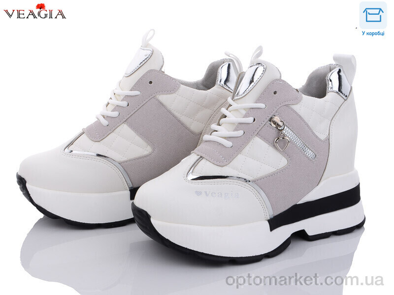 Купить Кросівки жіночі F930-2 Veagia білий, фото 1