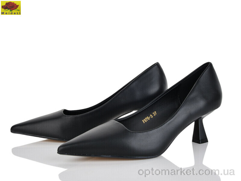 Купить Туфлі жіночі F976-3 Mei De Li чорний, фото 1
