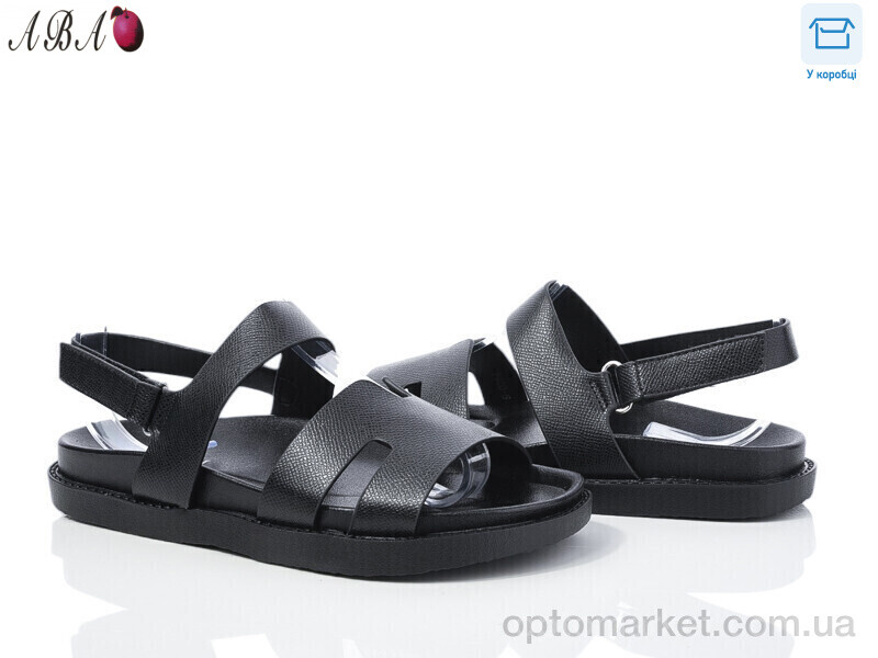 Купить Босоніжки жіночі F9ABA00-5 L&M чорний, фото 1