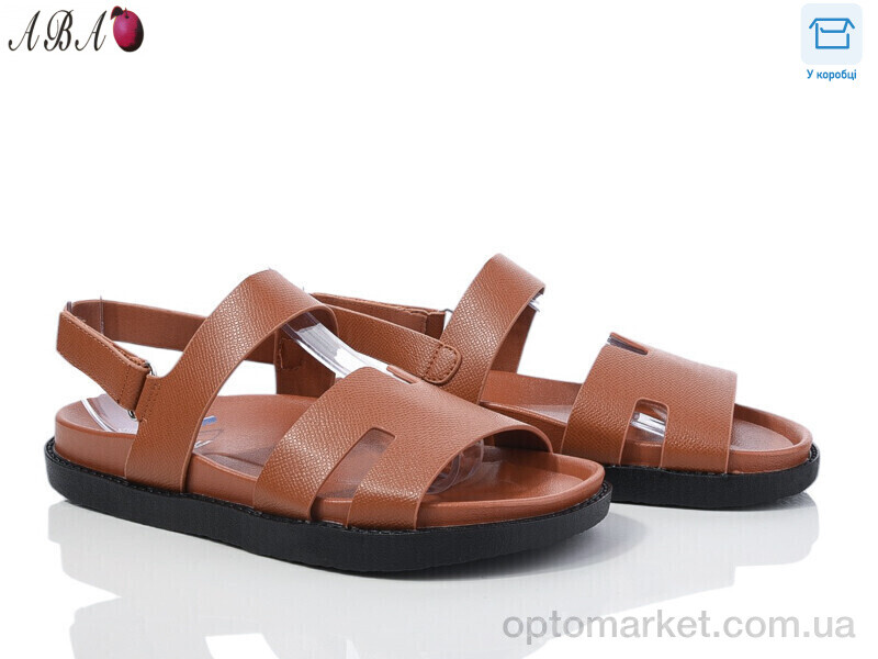 Купить Босоніжки жіночі F9ABA00-8 L&M коричневий, фото 1