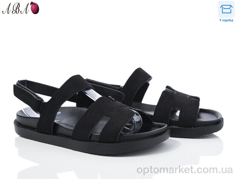 Купить Босоніжки жіночі F9ABA01-1 L&M чорний, фото 1