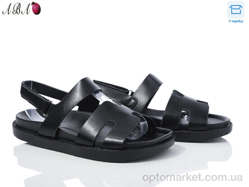 Купить Босоніжки жіночі F9ABA01-2 L&M чорний, фото 1