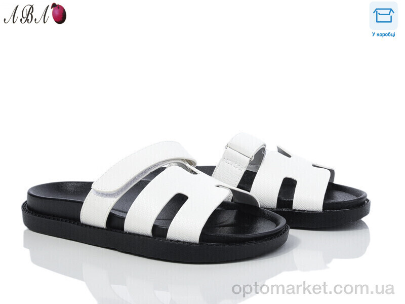 Купить Шльопанці жіночі F9ABA02-22 L&M білий, фото 1