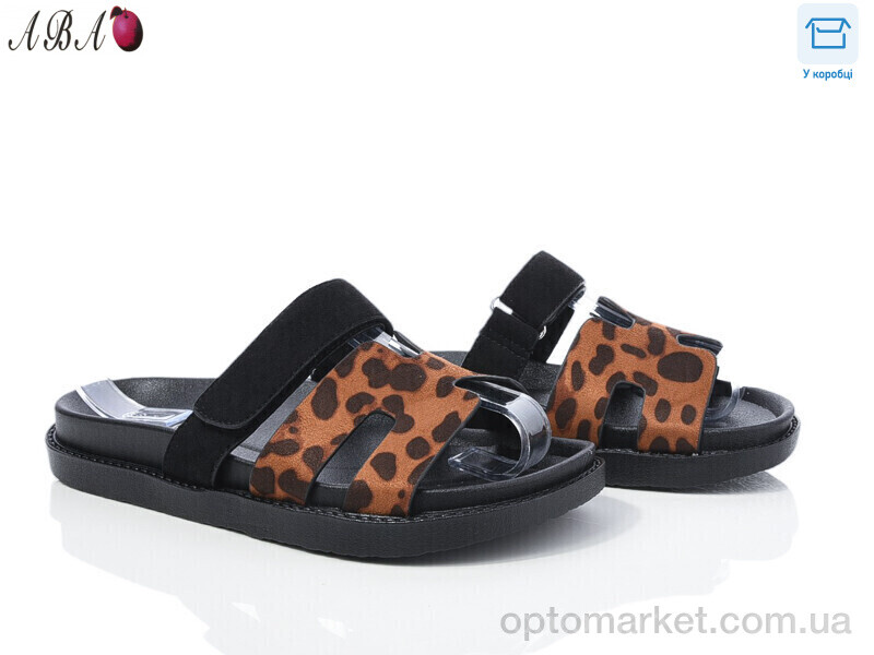 Купить Шльопанці жіночі F9ABA02-3 L&M чорний, фото 1