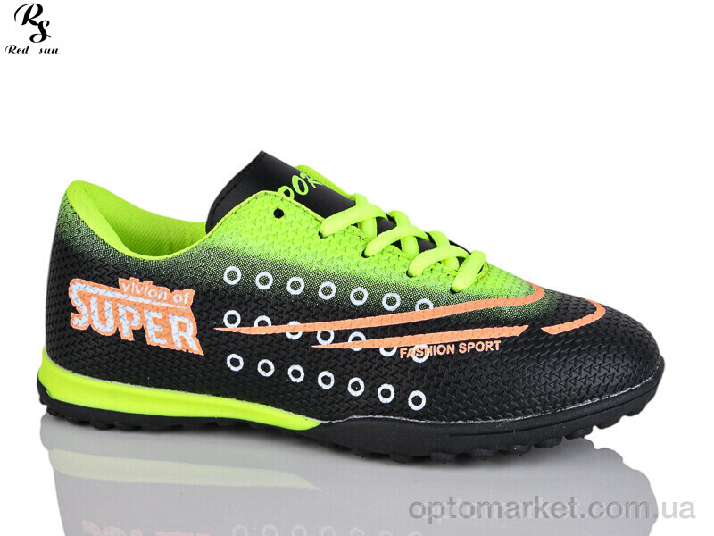 Купить Футбольне взуття дитячі FB112 Red Sun чорний, фото 1