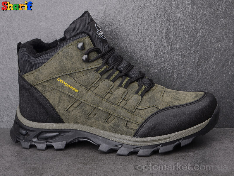 Купить Черевики чоловічі FBB3017-10 Wanderfull зелений, фото 2