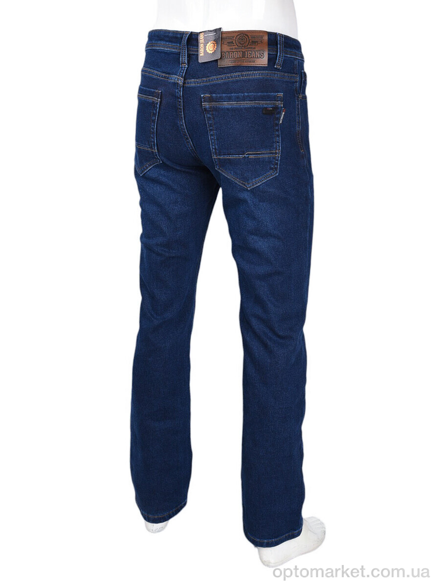 Купить Джинси чоловічі FBR9270 фліс Baronjns синій, фото 2