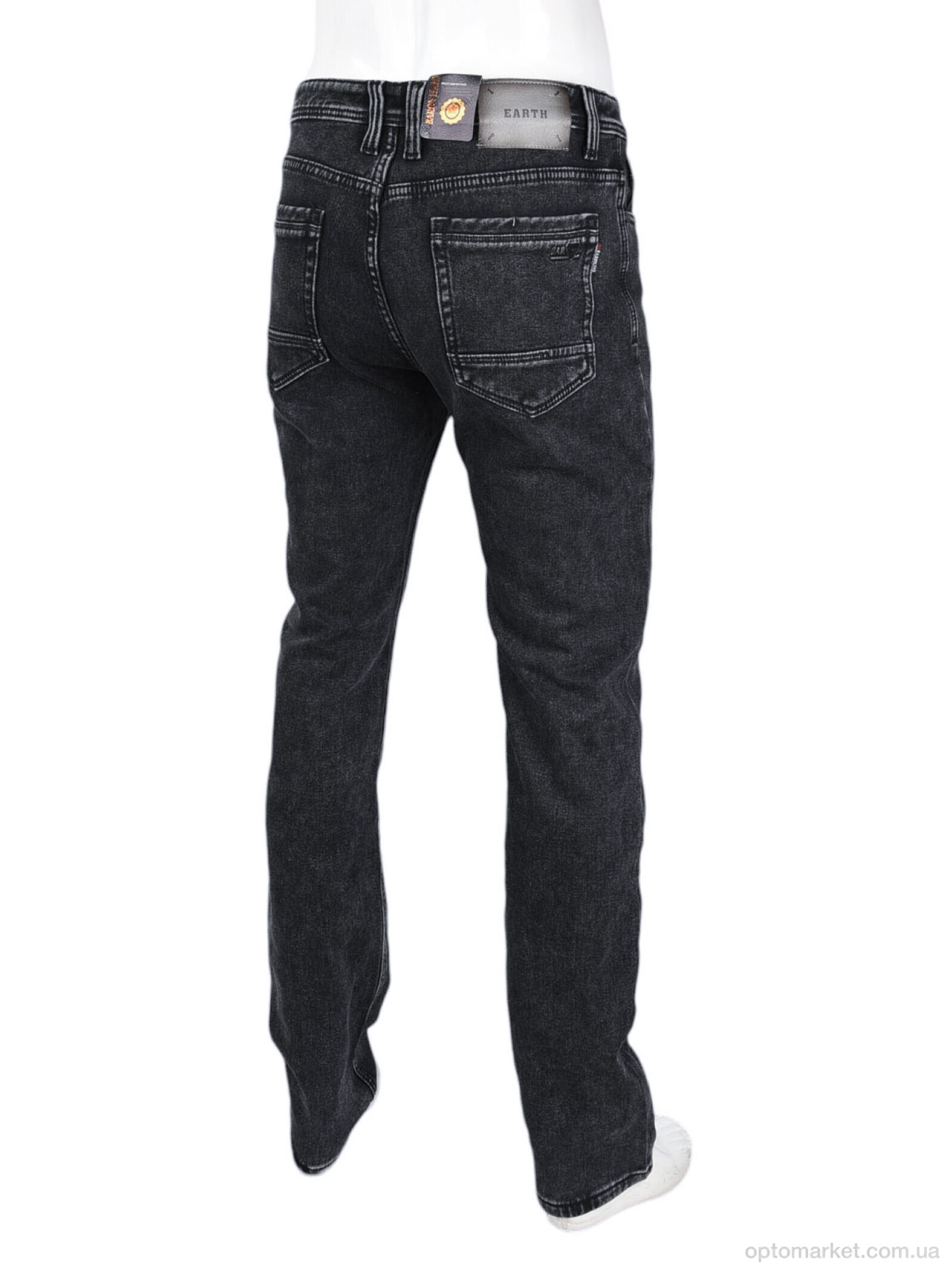 Купить Джинси чоловічі FBR9282 фліс Baronjns сірий, фото 2