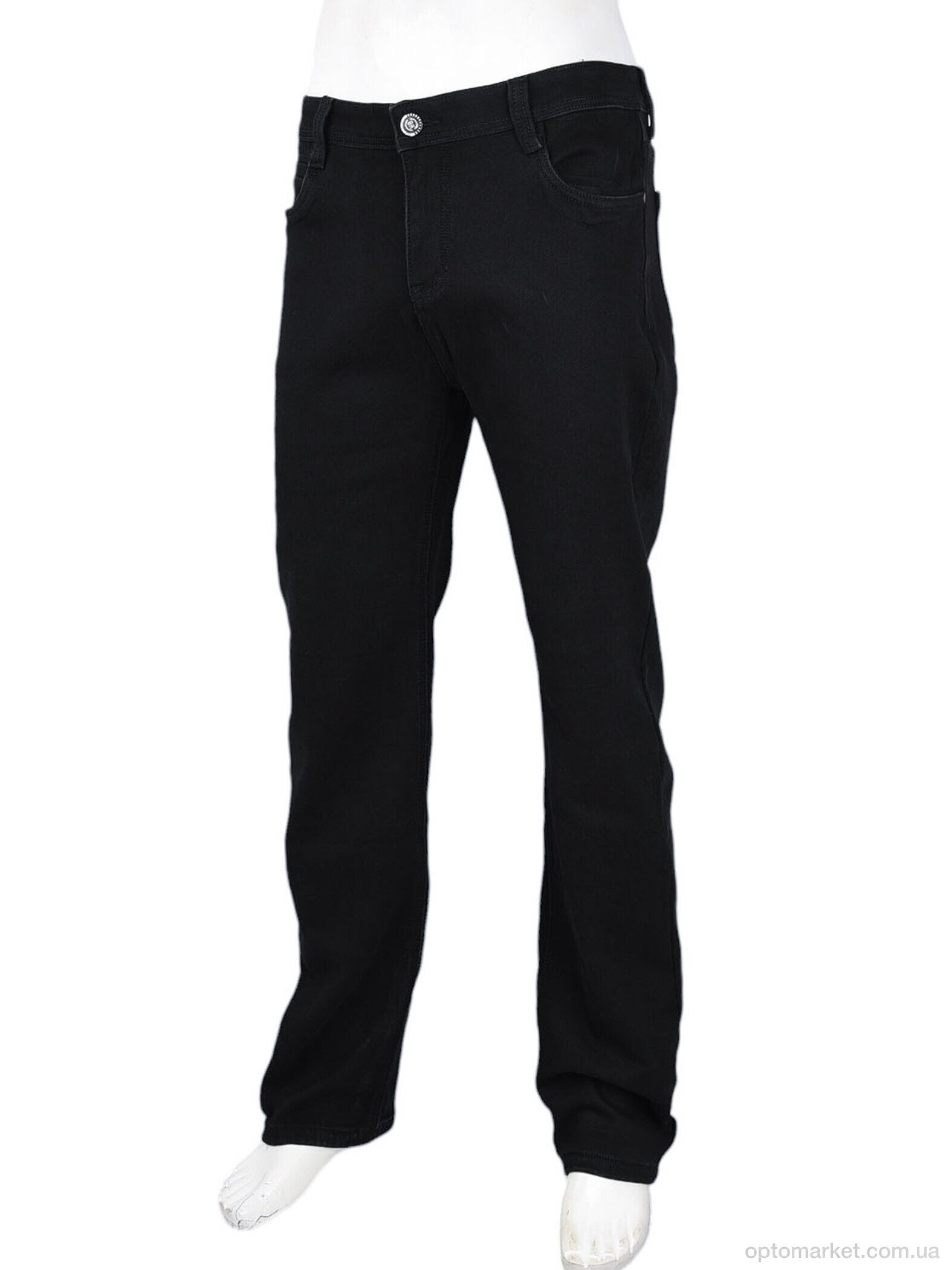 Купить Джинси чоловічі FBR9289 фліс Baron чорний, фото 1