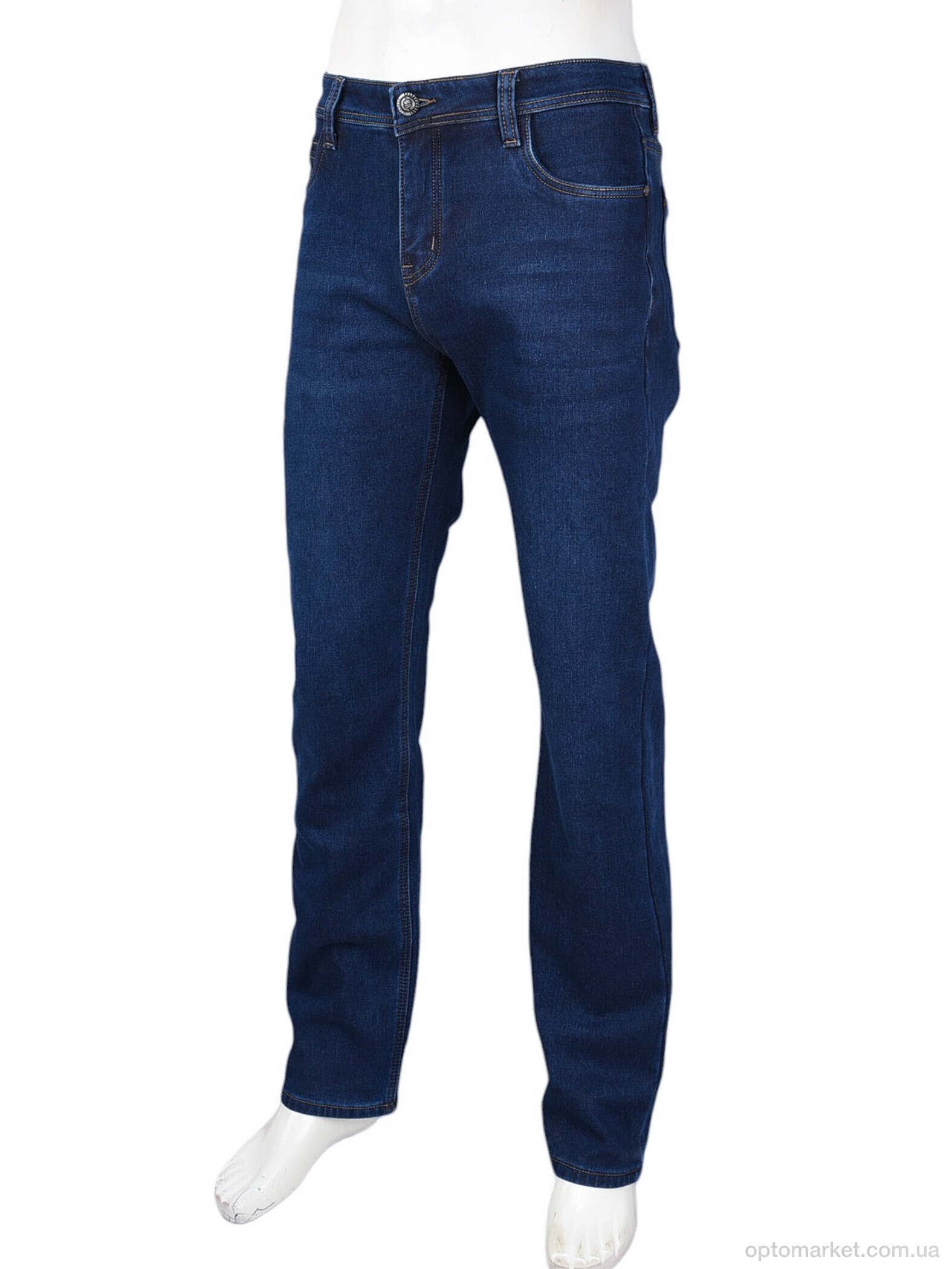 Купить Джинси чоловічі FBR9292 фліс Baron синій, фото 1