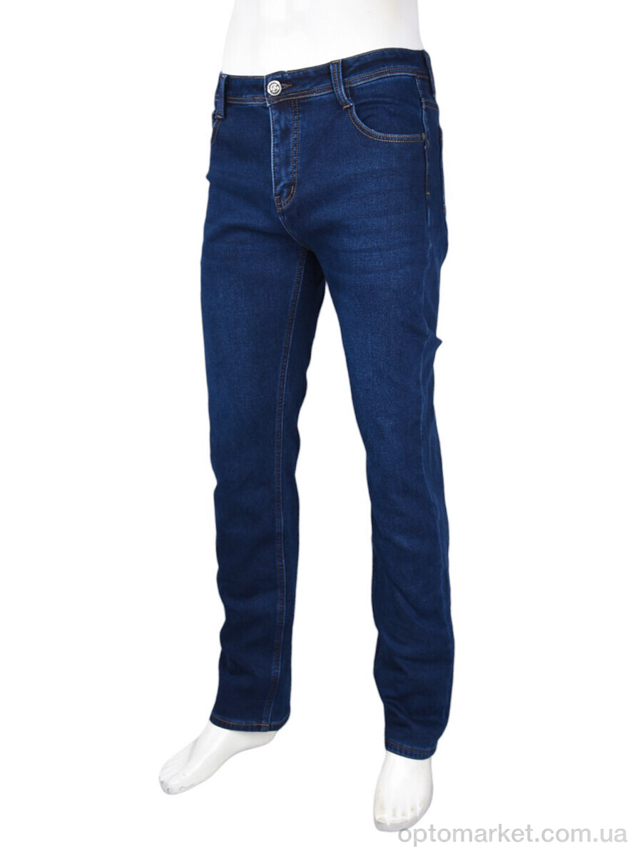 Купить Джинси чоловічі FBR9297 фліс Baronjns синій, фото 1