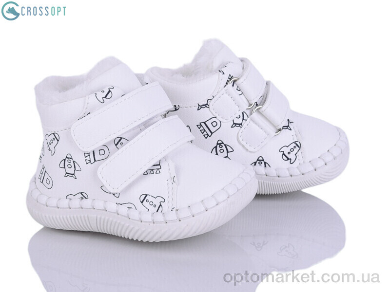 Купить Пінетки дитячі FD120 white Apawwa білий, фото 1