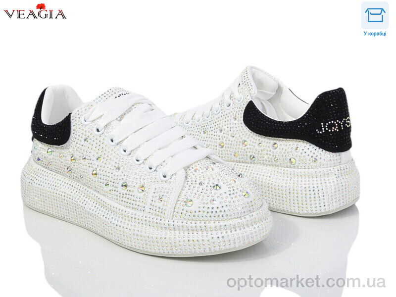 Купить Кросівки жіночі FD17-2 Veagia білий, фото 1