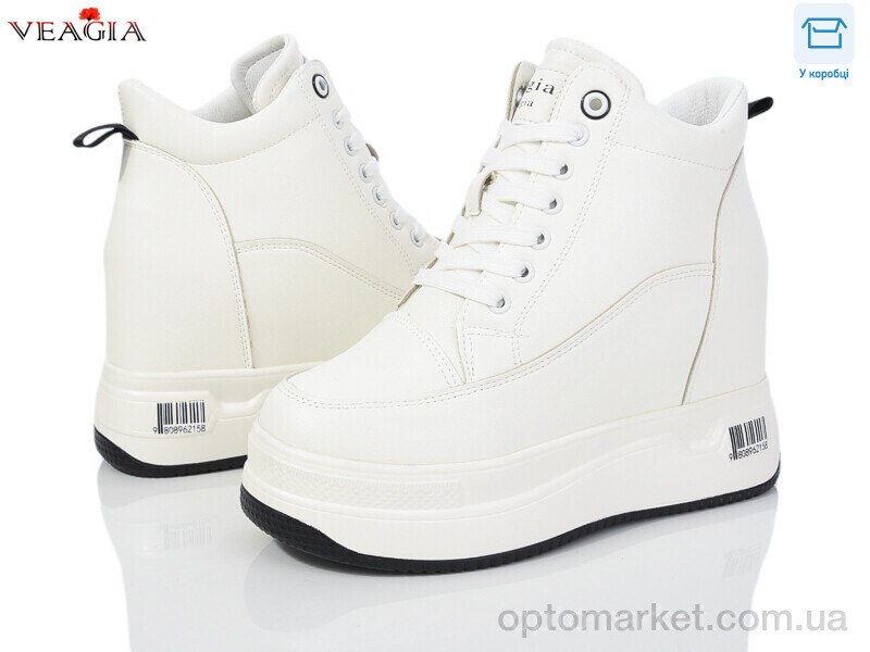 Купить Черевики жіночі FD28-2 Veagia білий, фото 1