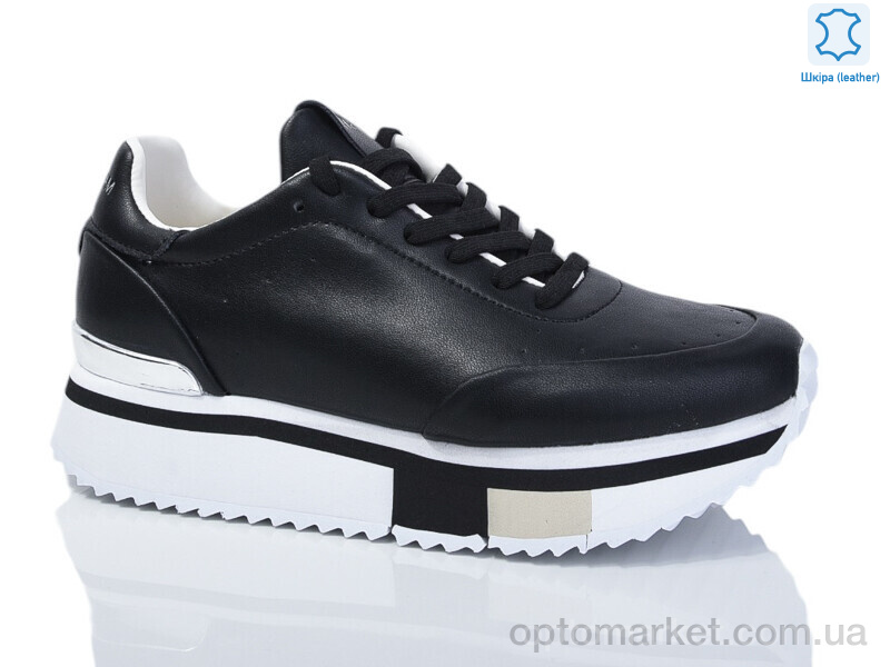 Купить Кросівки жіночі FDP1657-1 Egga чорний, фото 1