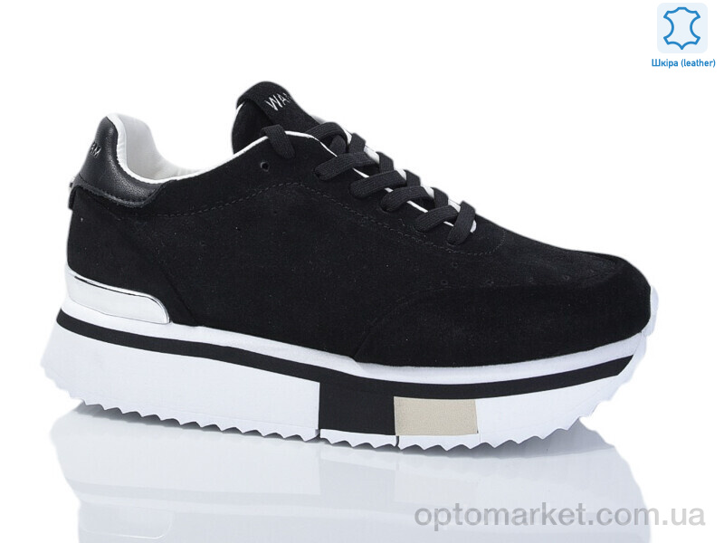 Купить Кросівки жіночі FDP1657-2 Egga чорний, фото 1