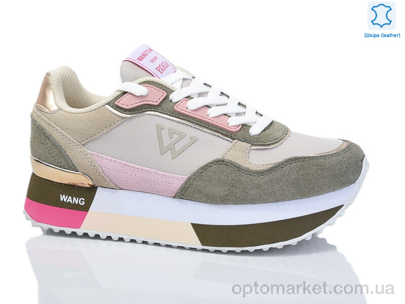 Купить Кросівки жіночі FDP1658-38 Egga хакі, фото 1