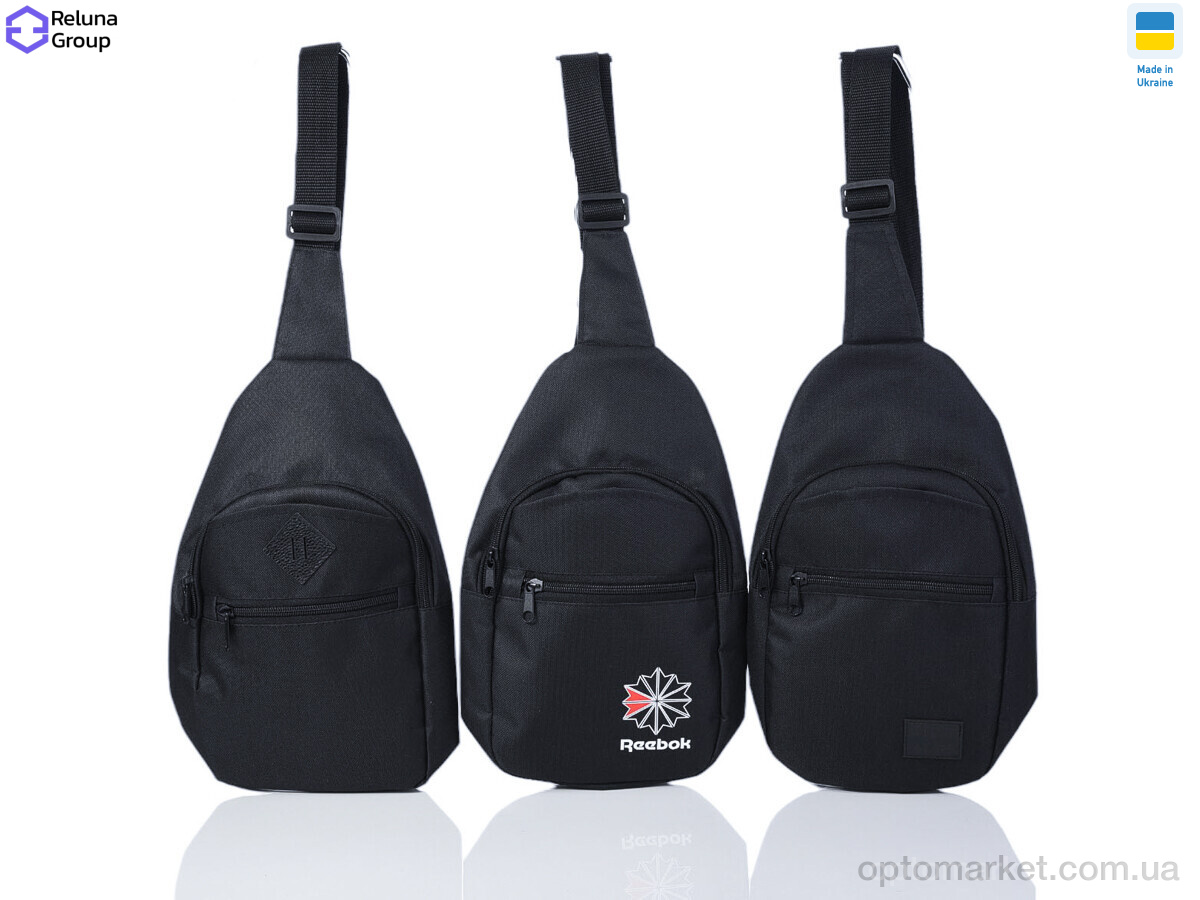 Купить Сумка чоловіча FG001-1 mix R.ebok чорний, фото 2