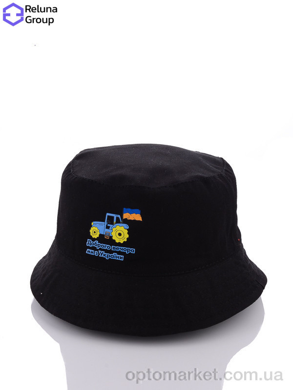 Купить Панама дитячі FG001-2 black Reluna Group чорний, фото 1