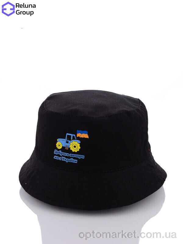 Купить Панама дитячі FG001-2 black Reluna Group чорний, фото 1