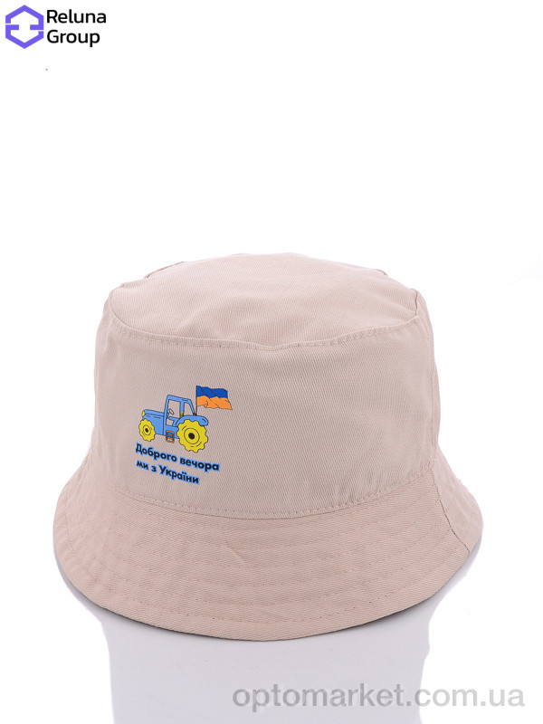 Купить Панама дитячі FG001-4 beige Reluna Group бежевий, фото 1