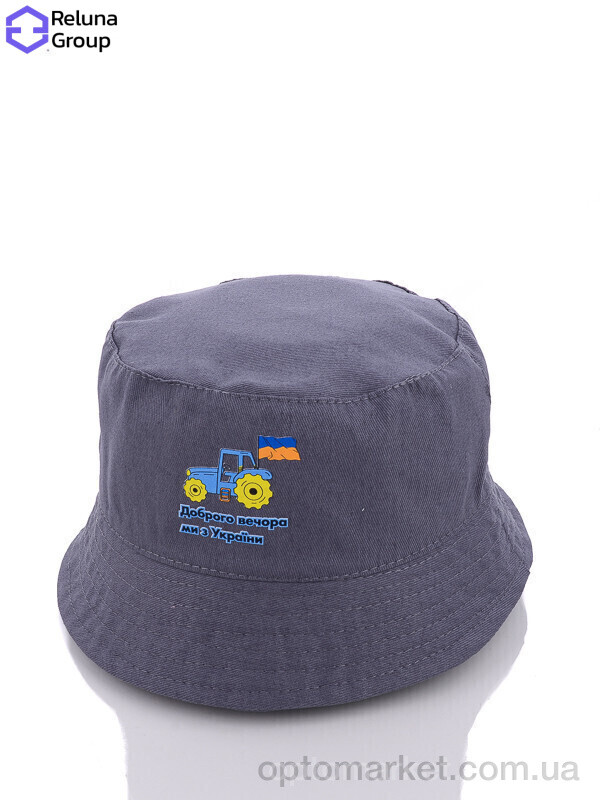 Купить Панама дитячі FG001-6 grey Reluna Group сірий, фото 1