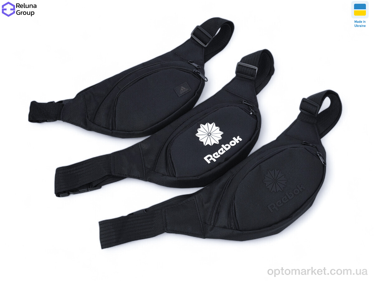 Купить Бананка чоловічі FG003-3 mix R.ebok чорний, фото 2