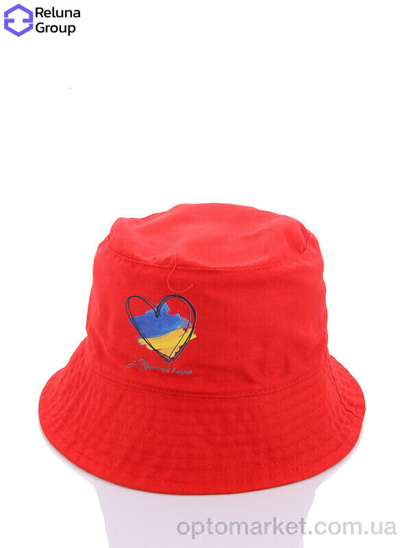 Купить Панама унісекс FG003-6 red Reluna Group червоний, фото 1