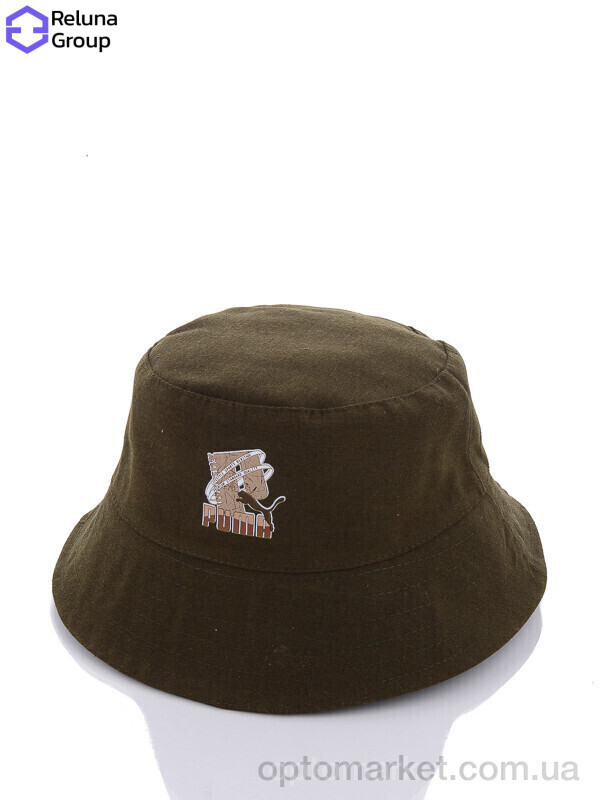 Купить Панама чоловічі FG004-1 green P.ma зелений, фото 2