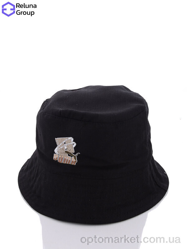 Купить Панама чоловічі FG004-6 black P.ma чорний, фото 2