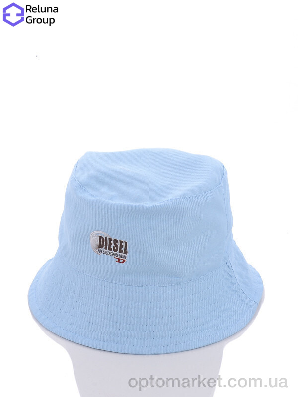 Купить Панама чоловічі FG006-1 l.blue D.esel блакитний, фото 2