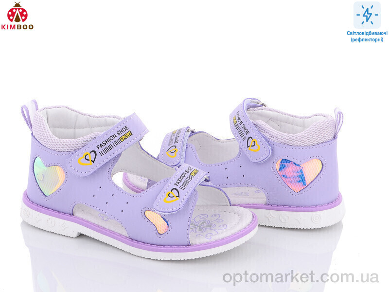 Купить Босоніжки дитячі FG2378-2Z Kimbo-o фіолетовий, фото 1