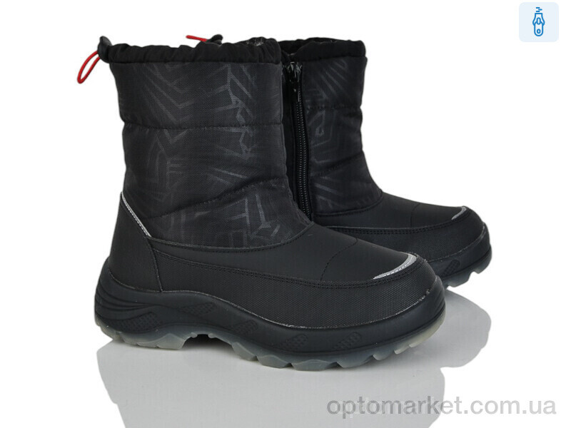 Купить Дутики дитячі FG24120-3A Kimbo-o чорний, фото 1