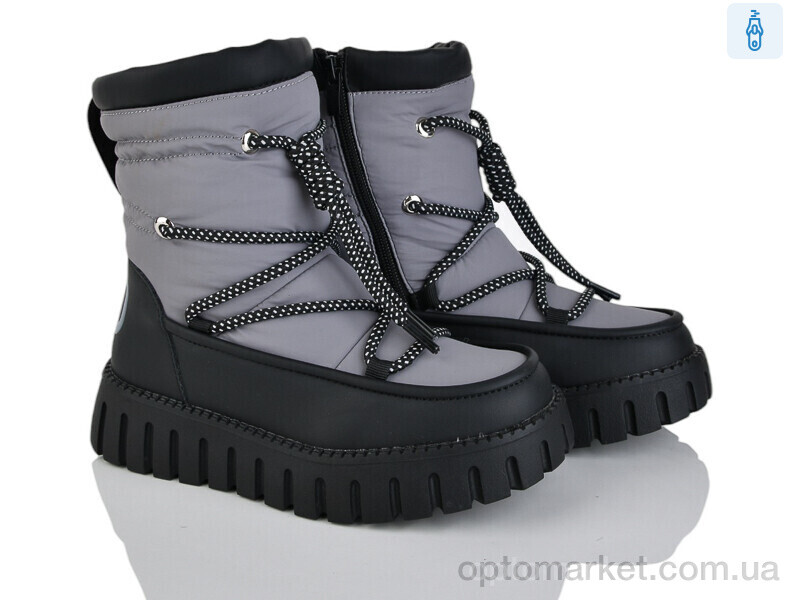 Купить Черевики дитячі FG24123-3D Kimbo-o сірий, фото 1