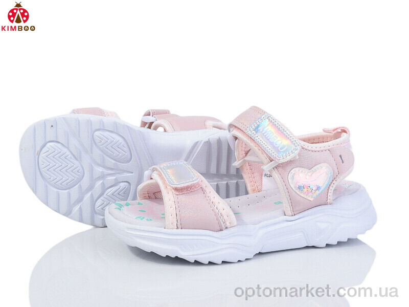Купить Босоніжки дитячі FG2443-2F Kimbo-o рожевий, фото 1