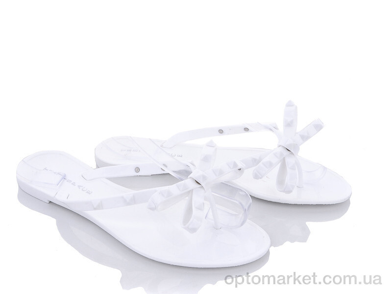 Купить Шльопанці жіночі FG512 Teetspace білий, фото 1