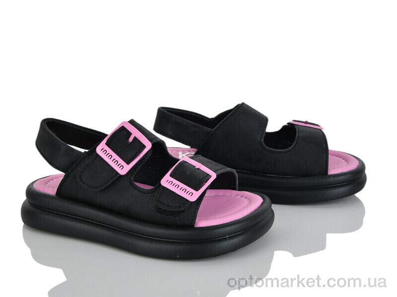 Купить Босоніжки дитячі FG60-2F Kimbo-o чорний, фото 1