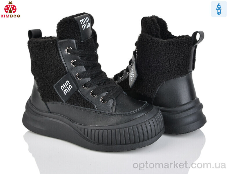 Купить Черевики дитячі FG601-3A Kimboo чорний, фото 1