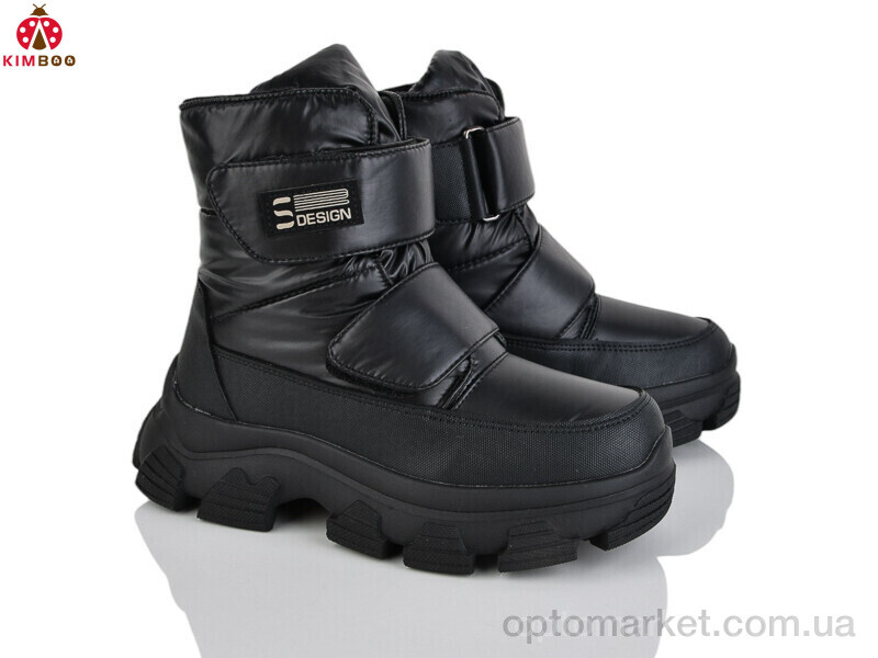 Купить Черевики дитячі FG602-3A Kimboo чорний, фото 1