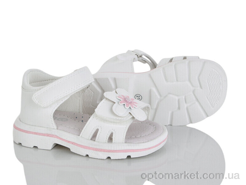 Купить Босоніжки дитячі FG61-1C Kimbo-o білий, фото 1
