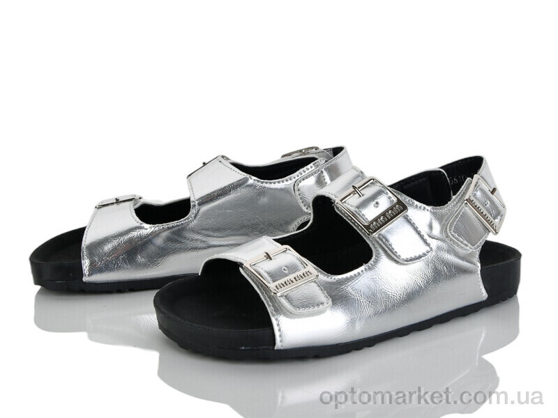 Купить Босоніжки дитячі FG610-3D Kimbo-o срібний, фото 1