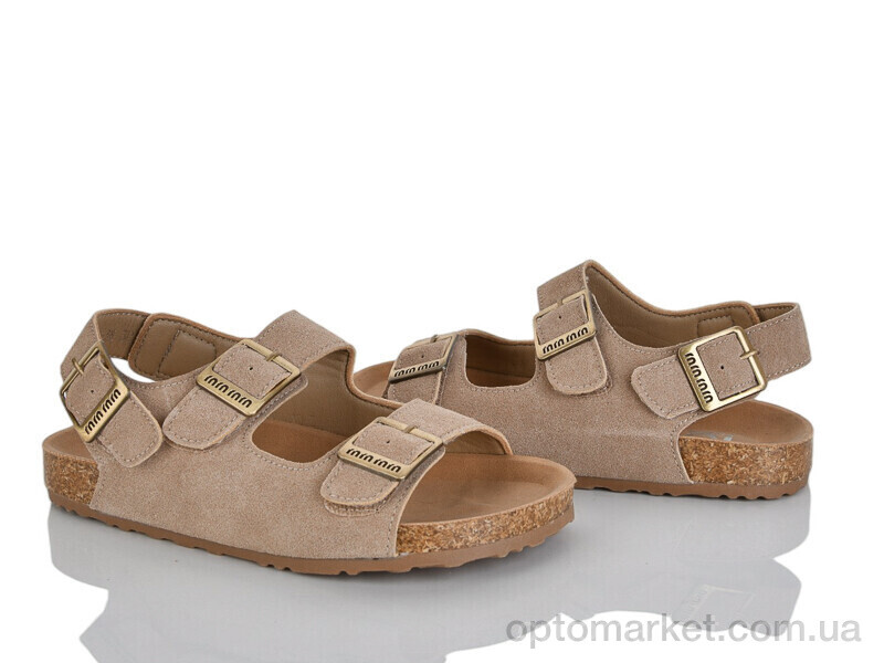 Купить Босоніжки дитячі FG610-3K Kimbo-o бежевий, фото 1