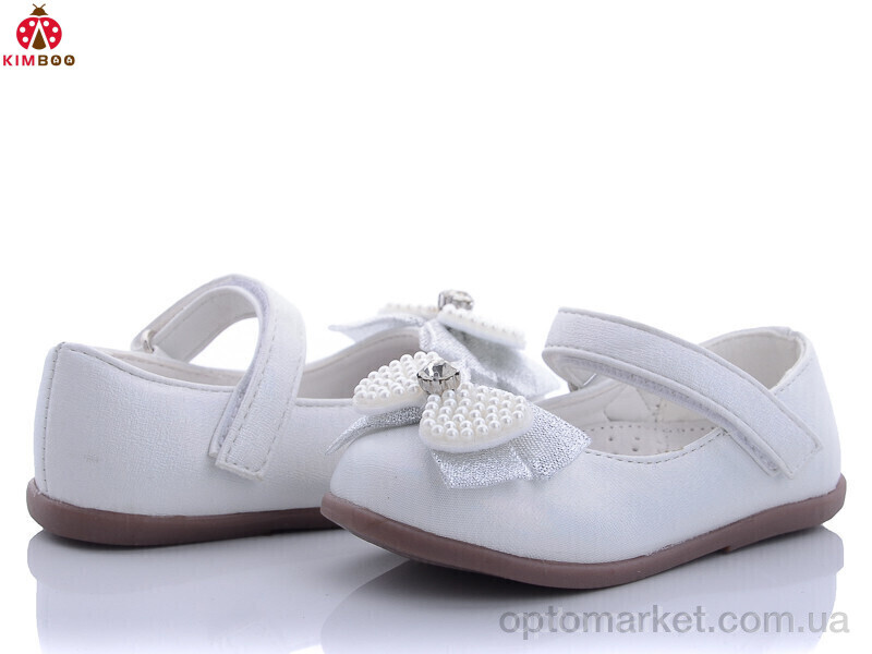 Купить Туфлі дитячі FG806-1C Kimbo-o білий, фото 1