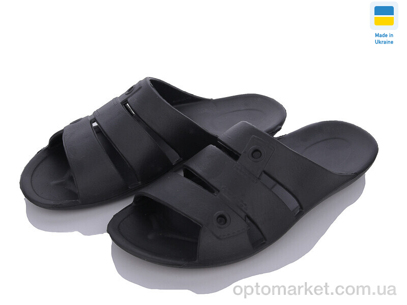 Купить Шльопанці чоловічі Фітнес чол. чорні LiBang чорний, фото 1
