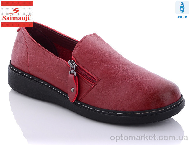 Купить Туфлі жіночі FK57-2 Saimaoji червоний, фото 1