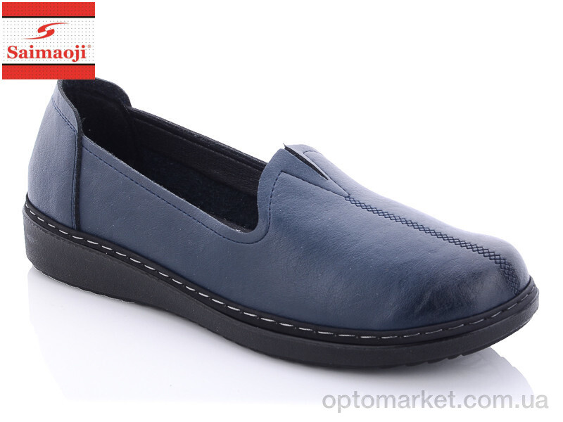 Купить Туфлі жіночі FK58-6 Saimaoji синій, фото 1